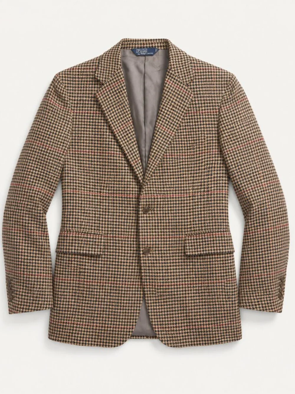 Polo Ralph Lauren Houndstooth Windowpane Blazer Sport Coat 43L
